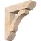 Ekena Millwork Legacy Slat Smooth Bracket w/ Offset Brace, Douglas Fir, 7 1/2"W x 28"D x 28"H BKT0806X28X28LEC06SDF - alternate 1